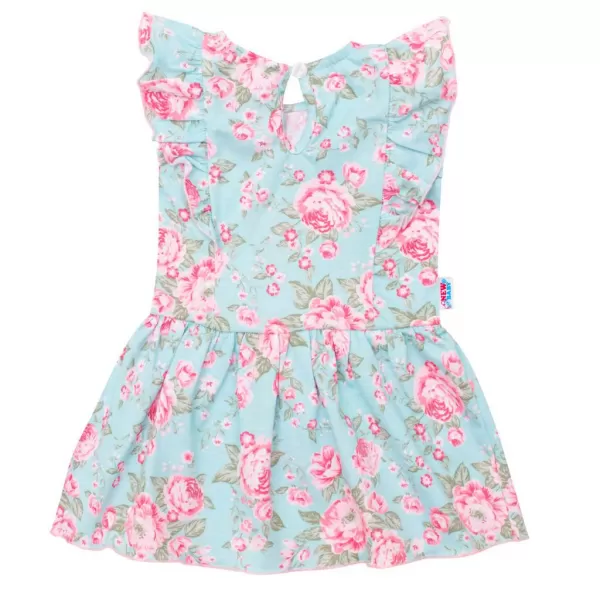 New Baby Kojenecké letní bavlněné šatičky Roses