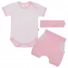 New Baby 3-dílná letní bavlněná souprava Perfect Summer světle